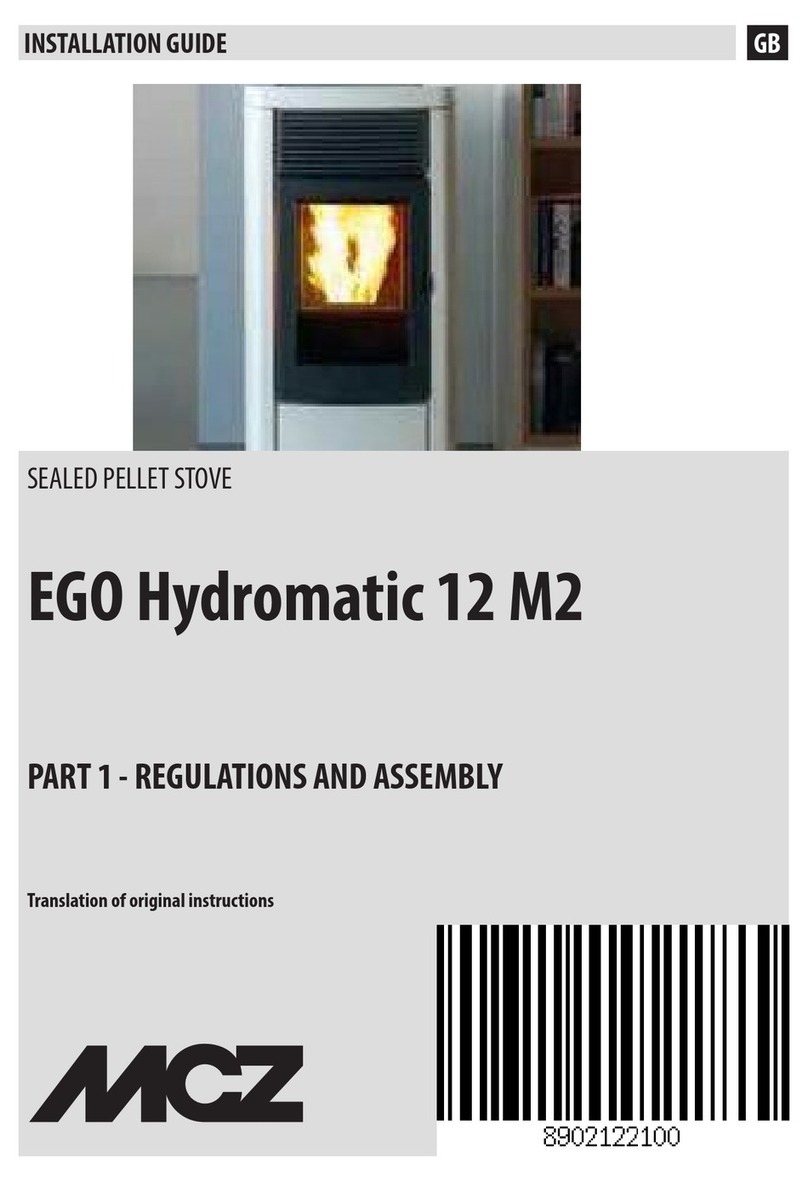MCZ EGO Hydromatic 12 M2 User manual