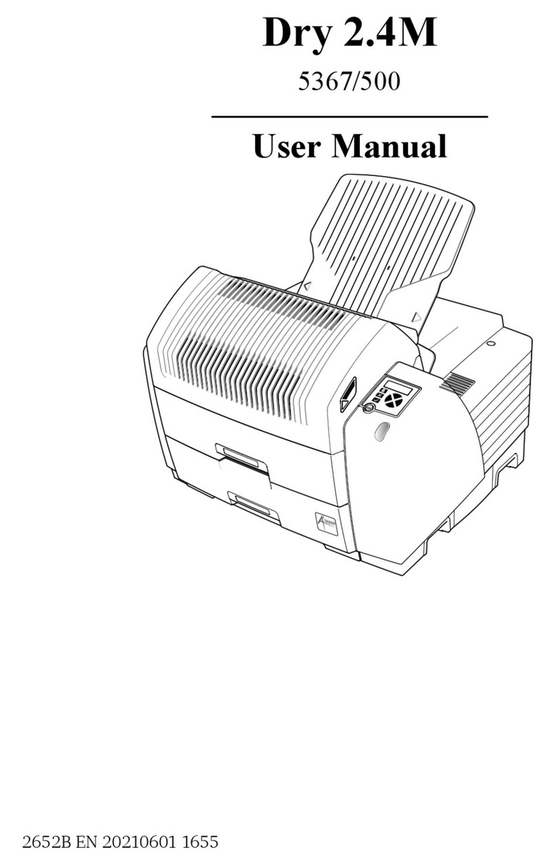 AGFA Dry 2.4M User manual AGFA Dry 2.4M User manual