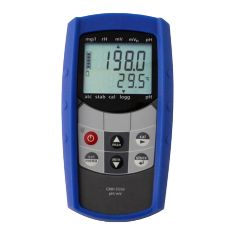 GREISINGER GMH 5550 Short manual
