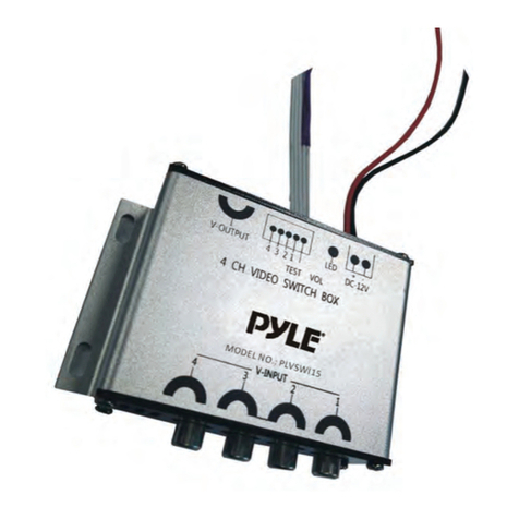 Pyle PLVSWI15 user manual