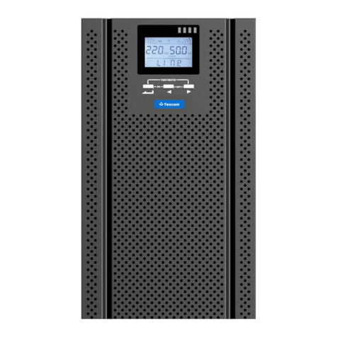 Tescom NEOLINE PRO 1kVAS User manual