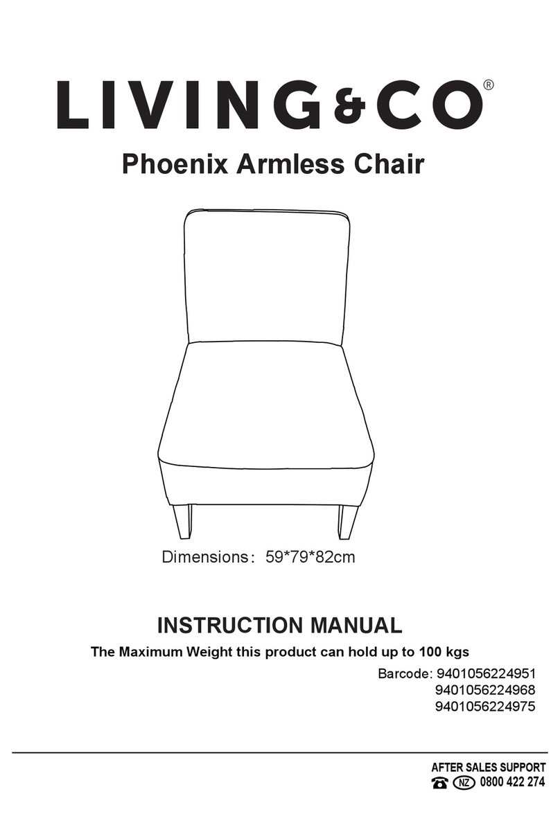 Living & Co Phoenix User manual Living & Co Phoenix User manual