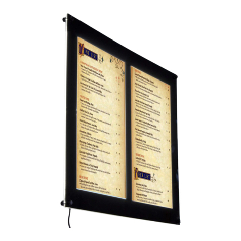 Displays2go CLB11172SB User manual