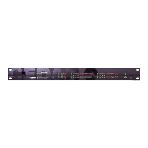 Cedar dns2000 owner's manual