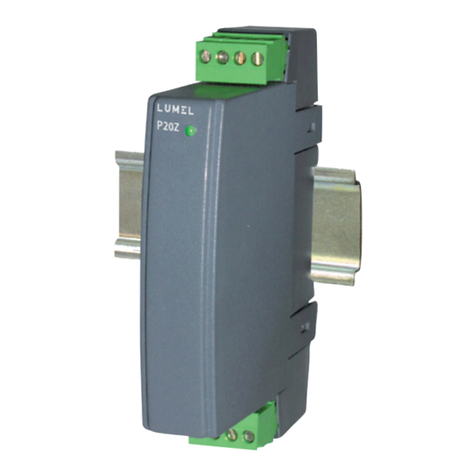Lumel P20Z User manual