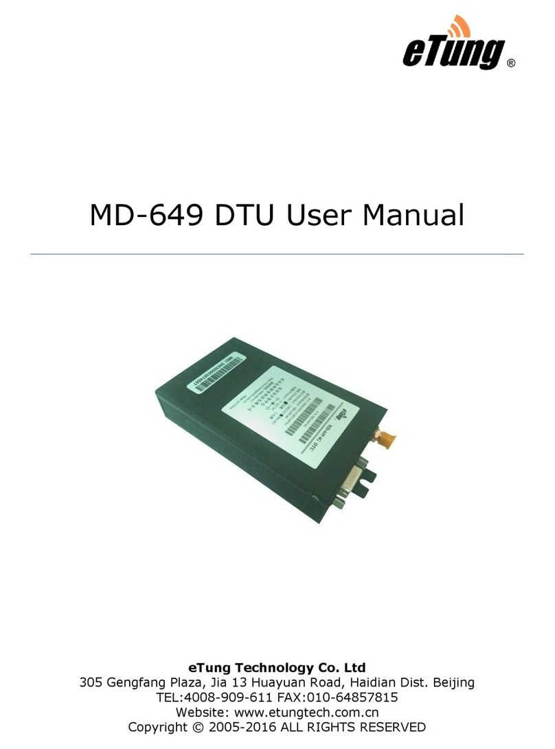 eTung MD-649 DTU user manual