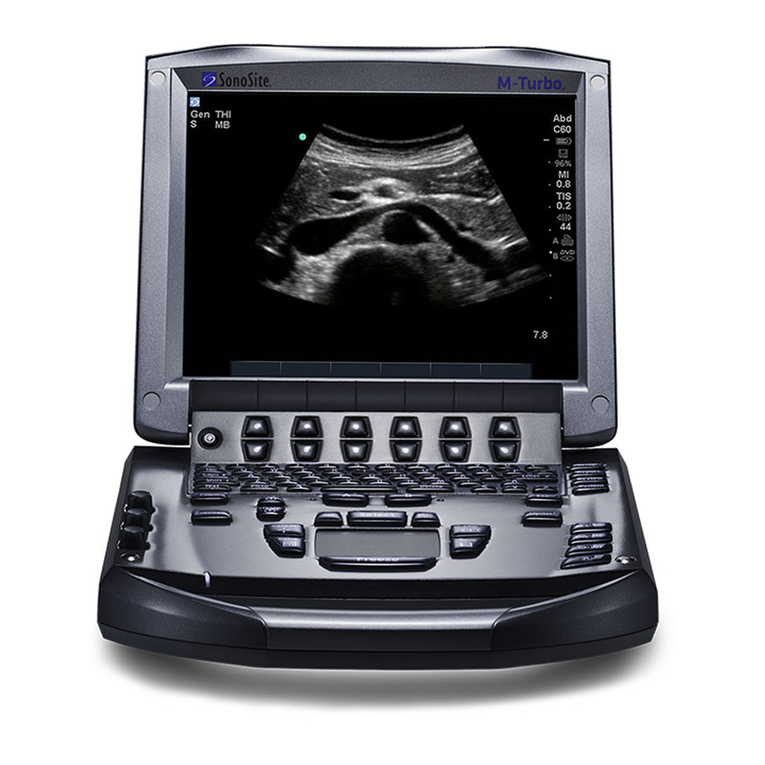SonoSite M-Turbo User manual