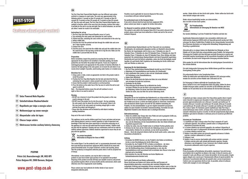Pest-Stop PSSPMR quick start guide