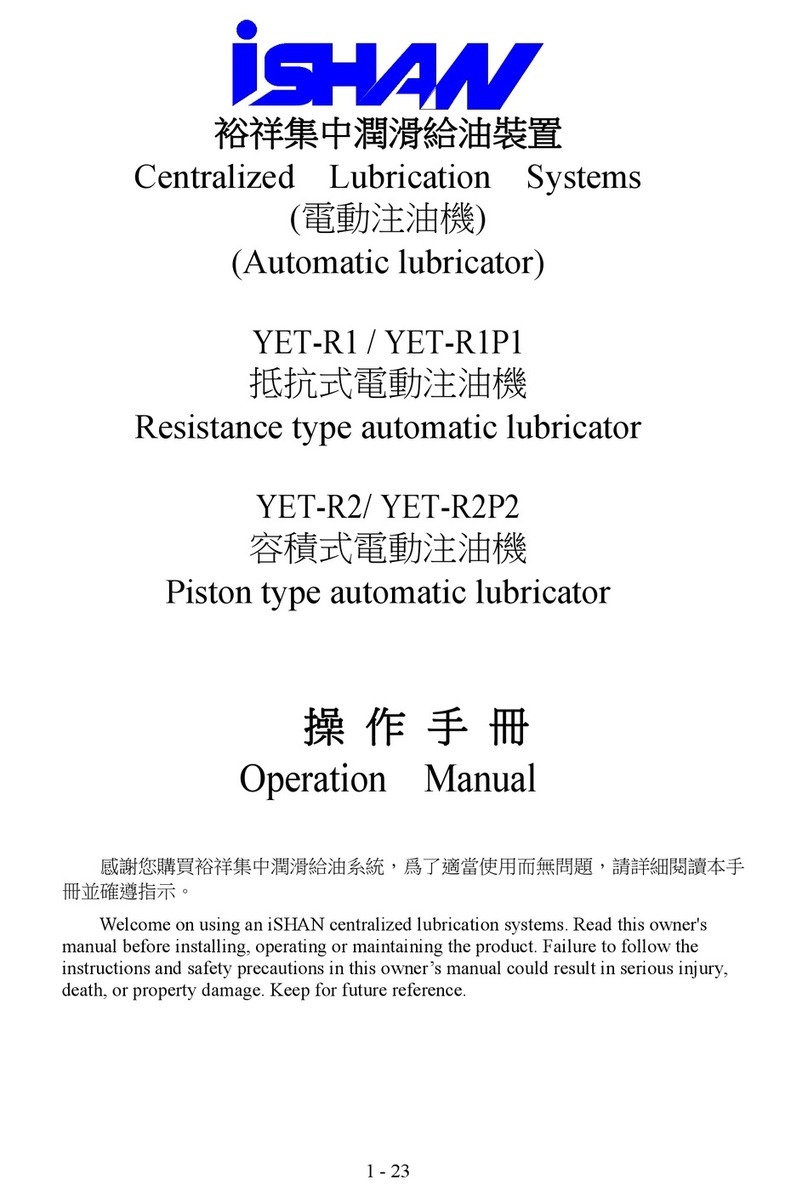 iSHAN YET-R Series Operation manual