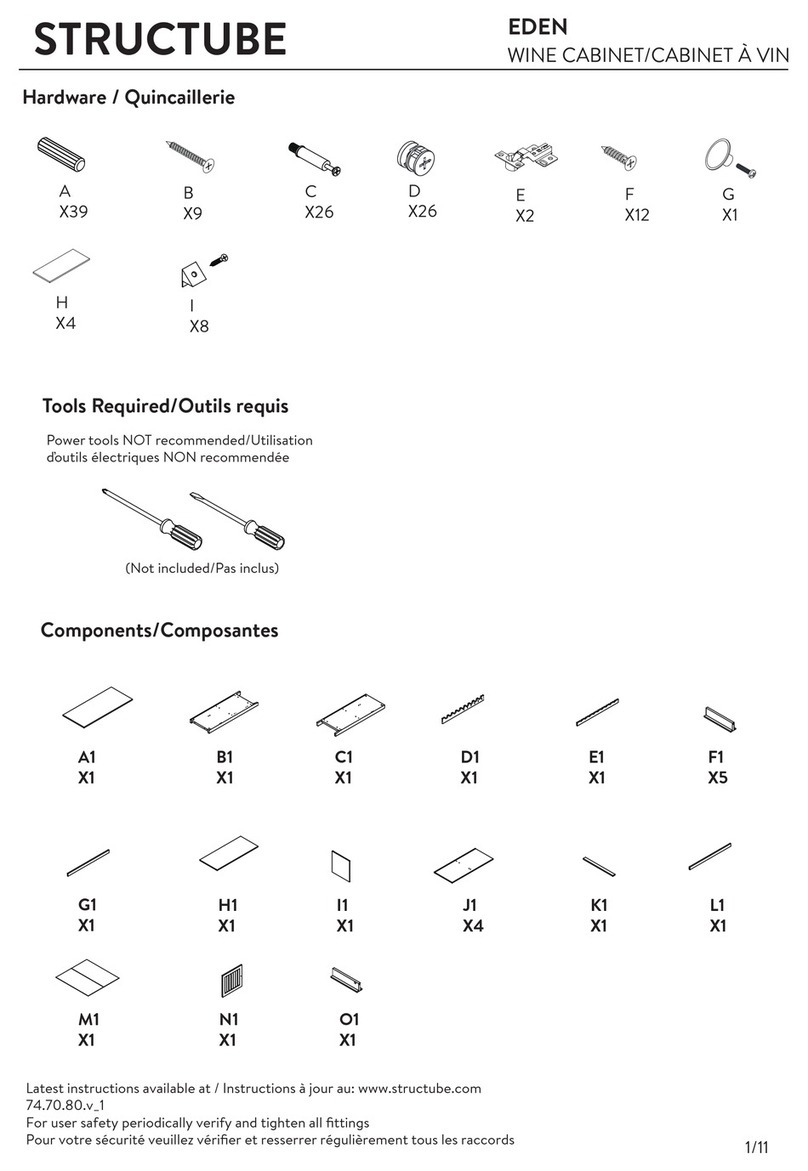 STRUCTUBE EDEN manual