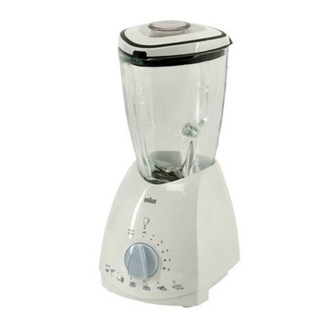 Braun PowerBlend MX 2050 User manual
