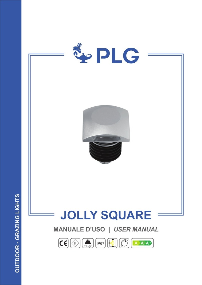 PLG JOLLY SQUARE User manual