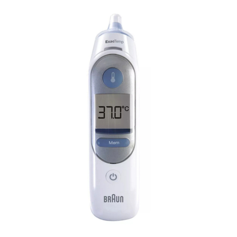 Braun ThermoScan IRT 6510 manual