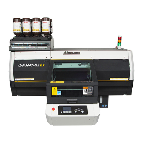 MIMAKI UJF-3042 MkII User manual MIMAKI UJF-3042 MkII User manual
