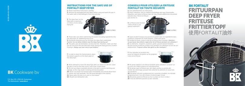 B+K precision FORTALIT Instructions for the Safe Use