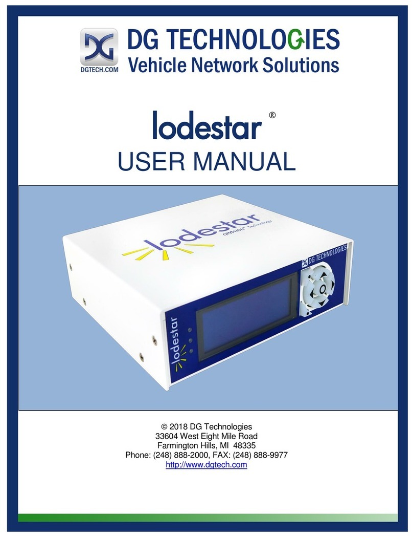 DG Technologies lodestar user manual