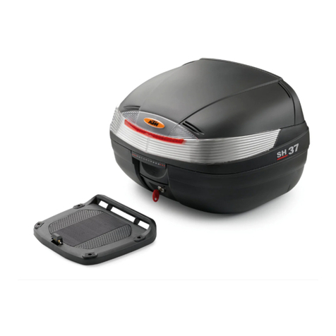 KTM TOP-CASE 37 User manual