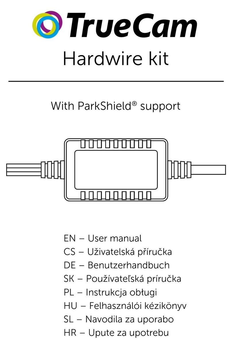 TrueCam Hardwire kit user manual