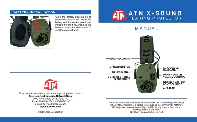 ATN X-SOUND manual