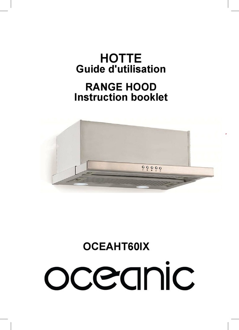 Oceanic OCEAHT60IX Instruction booklet Oceanic OCEAHT60IX Instruction booklet