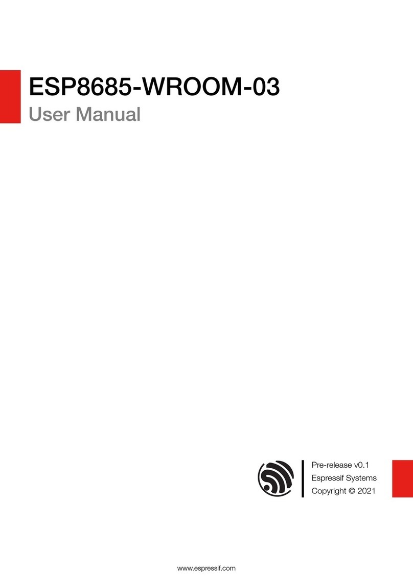 Espressif ESP8685-WROOM-03 User manual