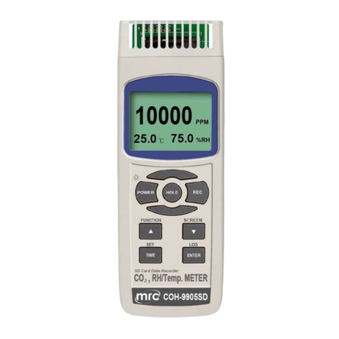 MRC COH-9905SD User manual