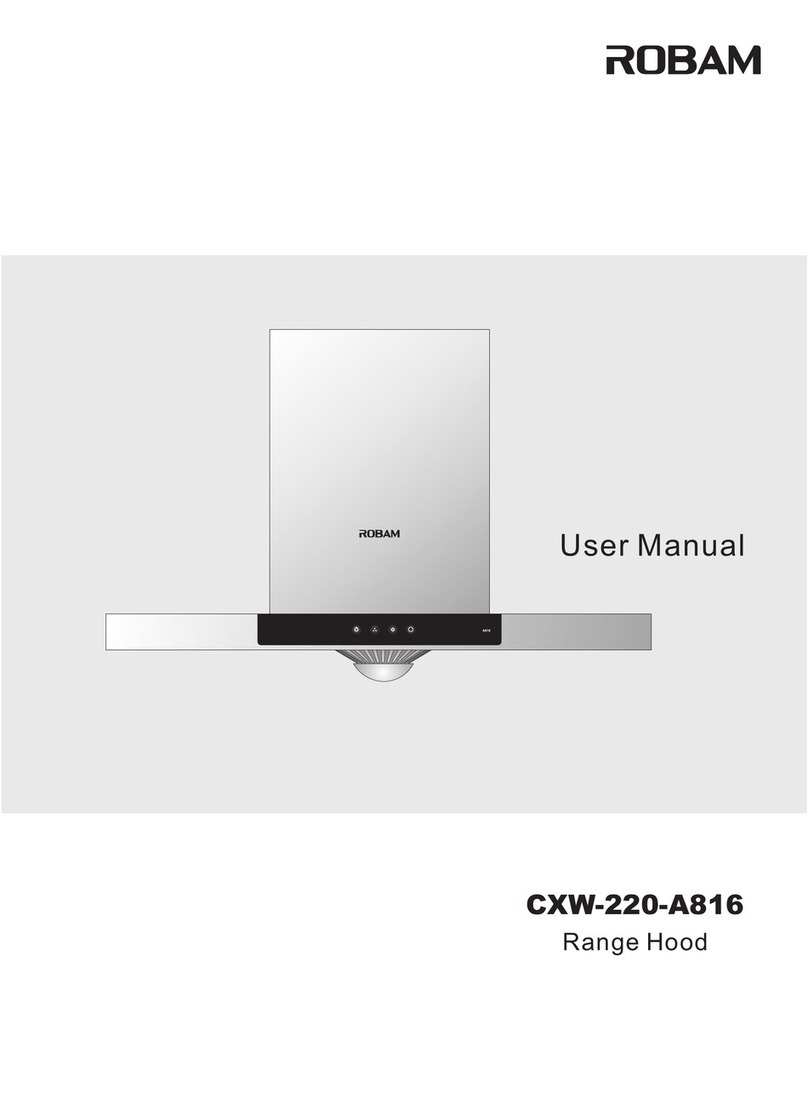 Robam CXW-220-A816 User manual