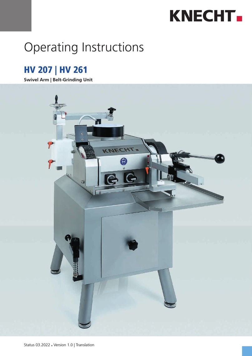 KNECHT HV 207 operating instructions