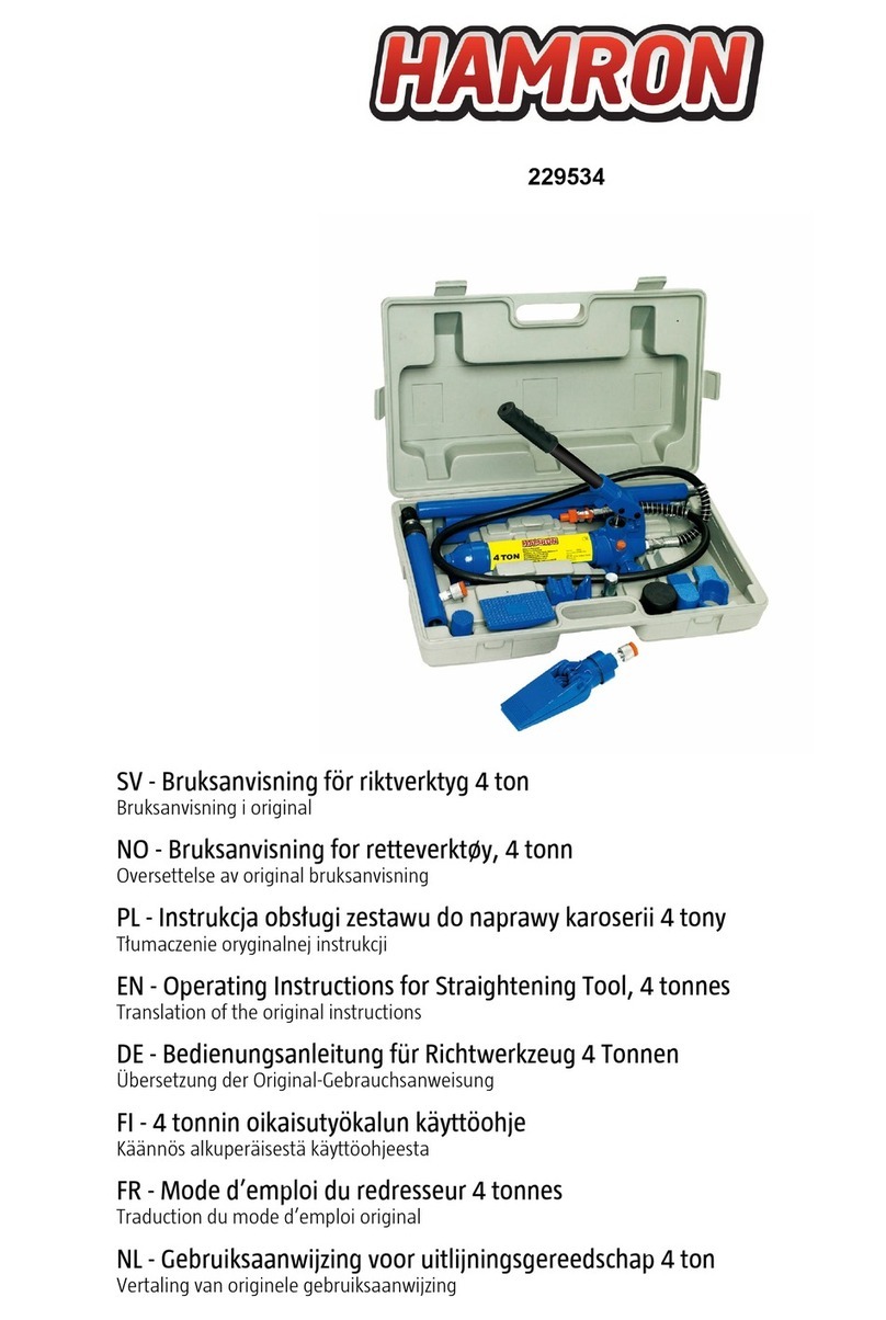 Hamron 229534 operating instructions