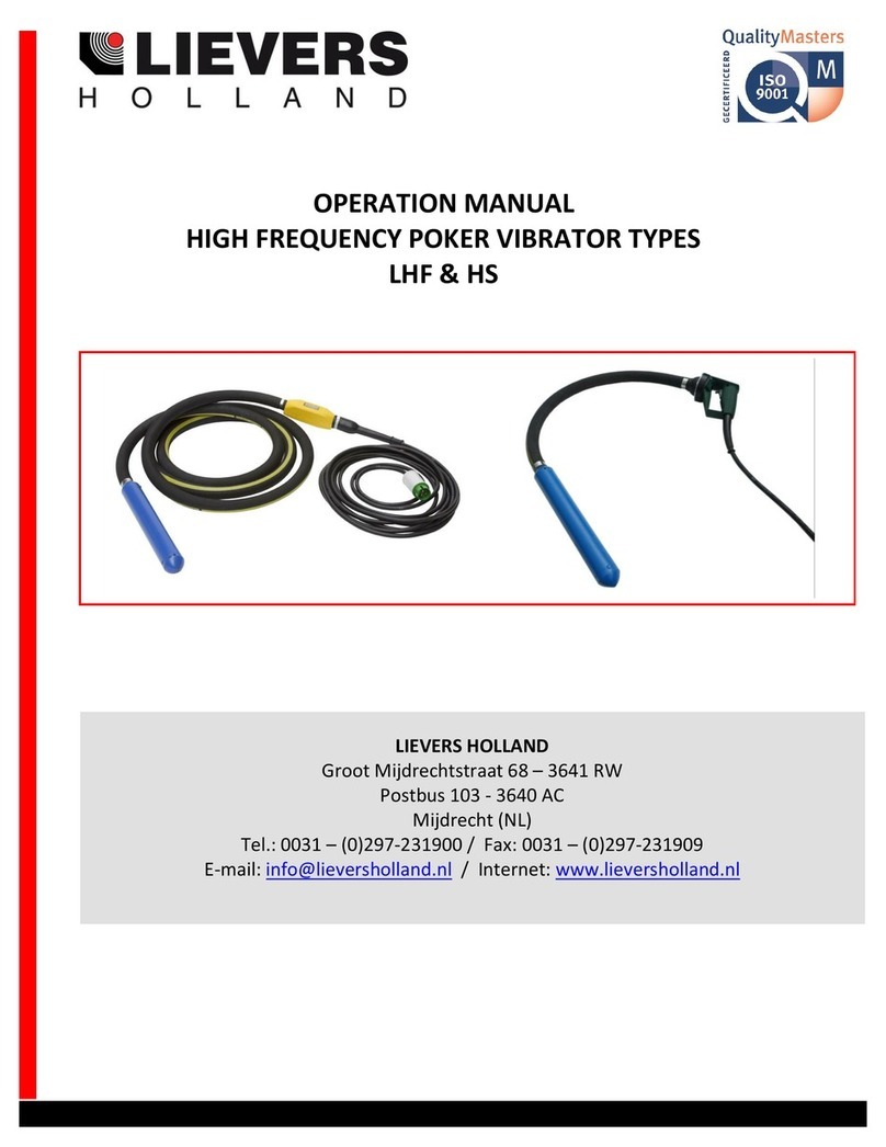Lievers LHF Series Operation manual