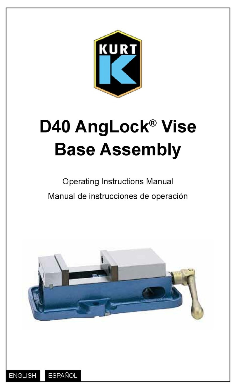 Kurt D40 AngLock Operating instructions manual