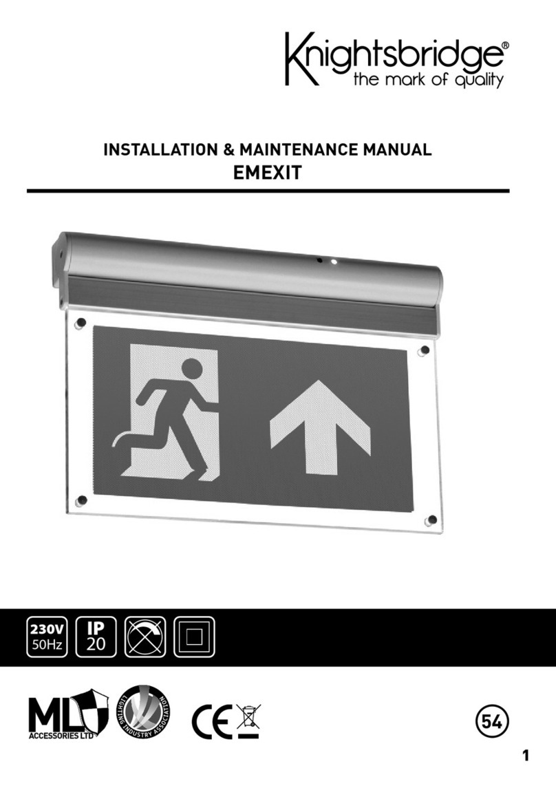 Knightsbridge EMEXIT Instruction Manual