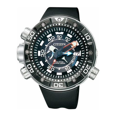 Citizen J250 User manual