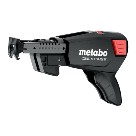 Metabo Speed Fix 57 Original instructions