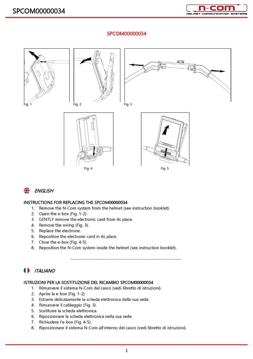 N-Com SPCOM00000034 quick start guide N-Com SPCOM00000034 quick start guide