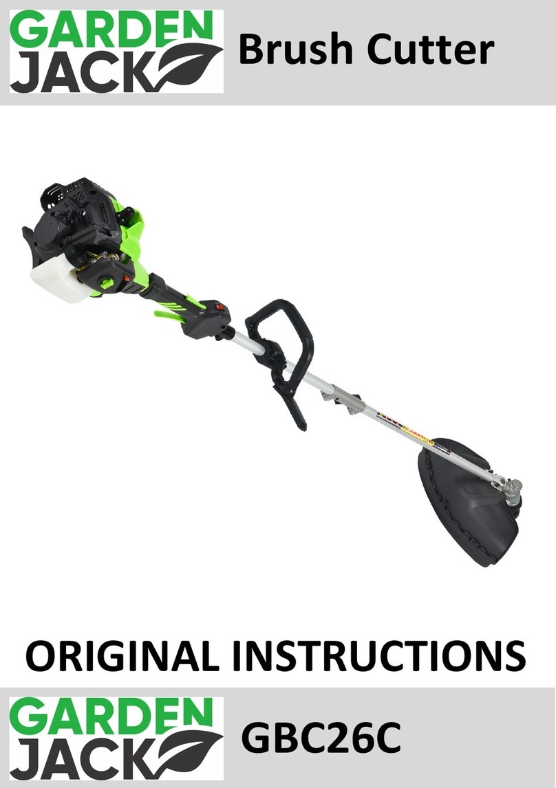 GARDENJACK GBC26C Original instructions
