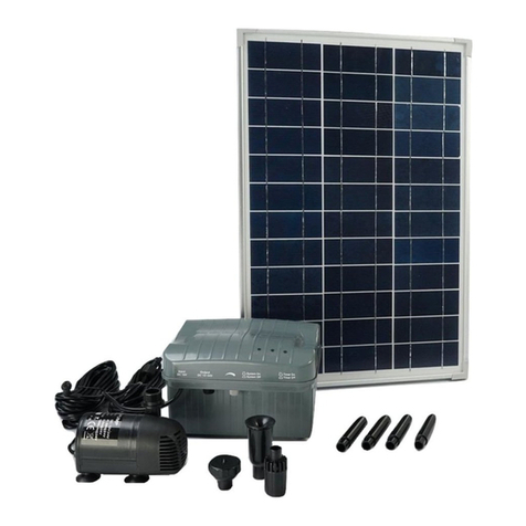 ubbink SolarMax 600 Accu User manual