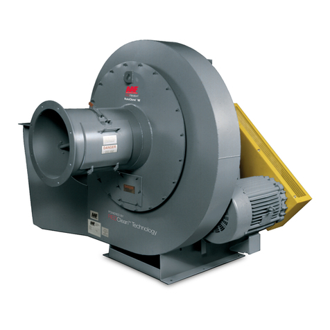 AAF RotoClone W Installation, operation and maintenance manual