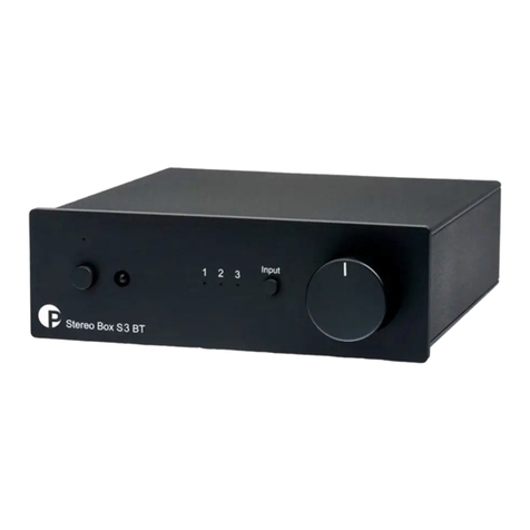 Pro-Ject Audio Systems Box-Design MaiA S3 User manual