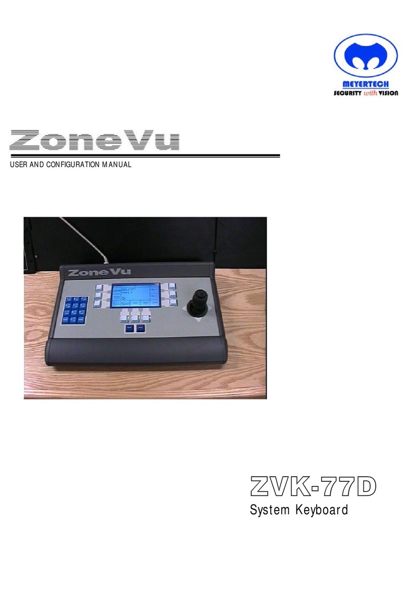 ZoneVu ZoneVu ZVK-77D Instruction sheet