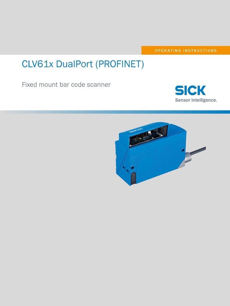 SICK CLV61 DualPort Series User manual
