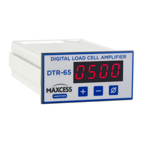 Maxcess MAGPOWR DTR-65 Installation and user manual