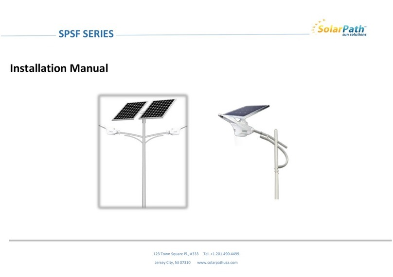 SolarPath SPSF Series installation manual