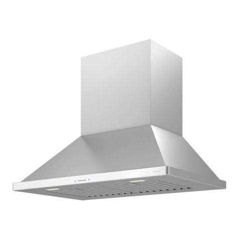 Zephyr ACT Siena Pro ZSP-E36CS Installation guide