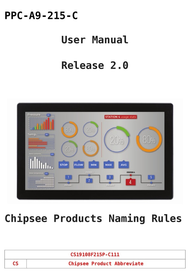 Chipsee CS19108F215P-C111 user manual