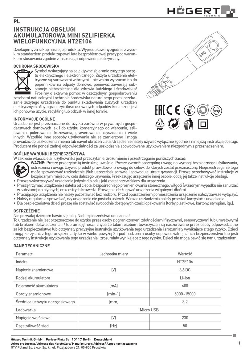 HOGERT HT2E106 user manual