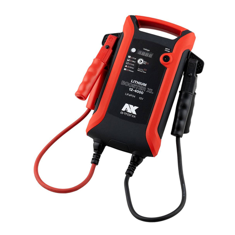 Atronix Jump starter Booster 12V 4000A instruction manual