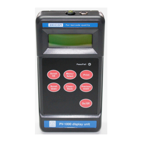 Axicon PV-1000 User manual