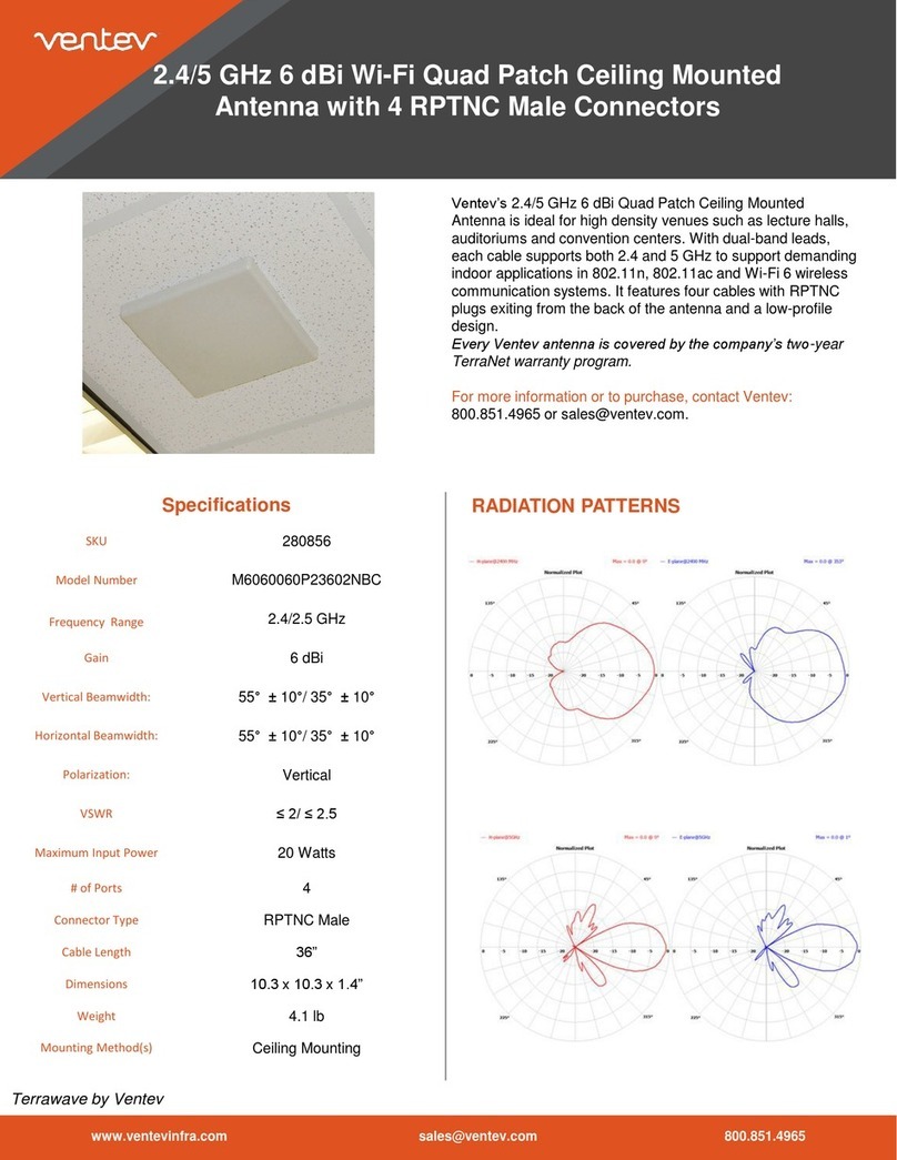 Ventev Terrawave User manual