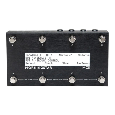 Morningstar MC8 user manual